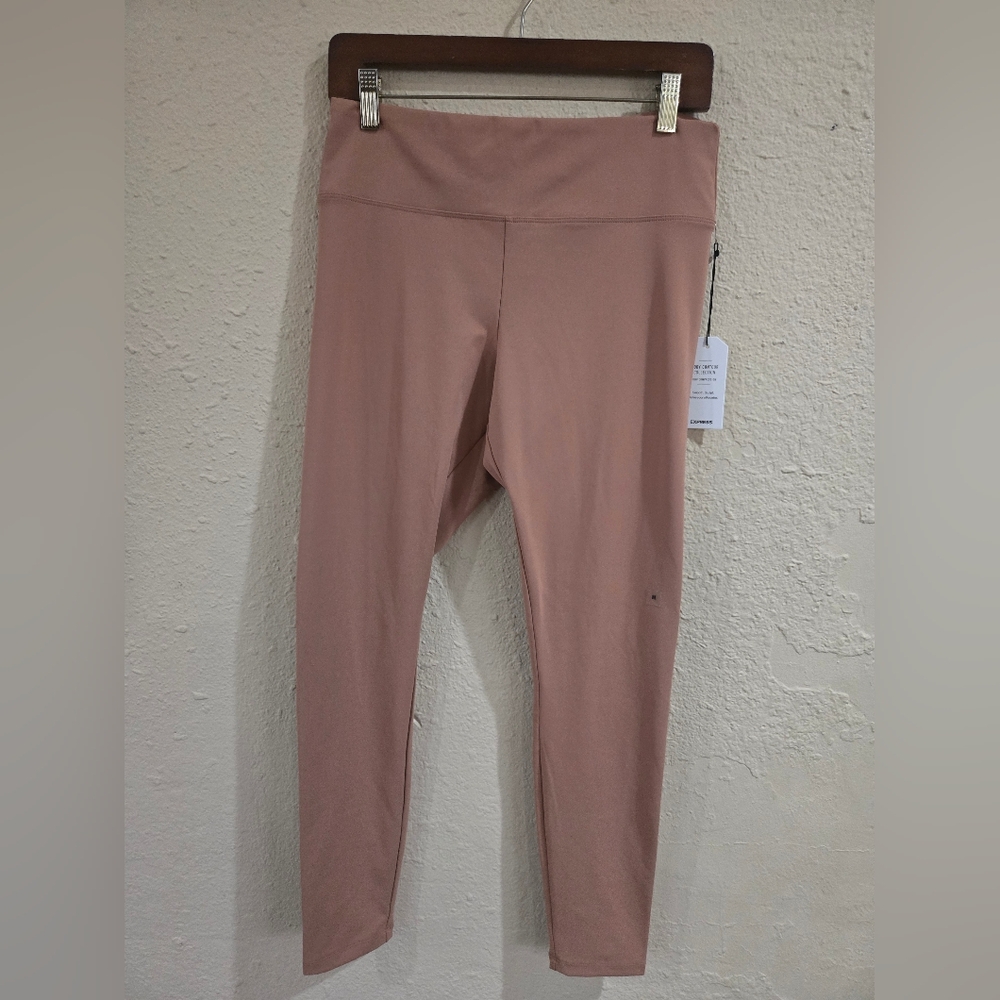 Express Body Contour, Sculpting High Compression Leggings, Mauve, Size Medium